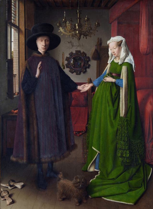 Arnolfini Portrait, by Jan van Eyck, 1434